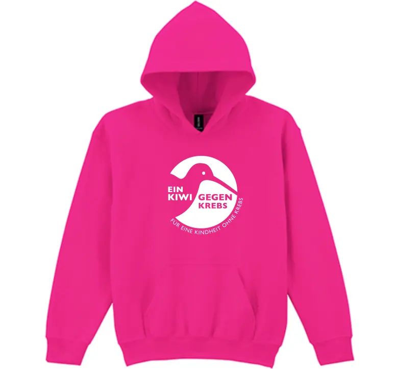 Ein Kiwi gegen Krebs Hoodie, Logo groß